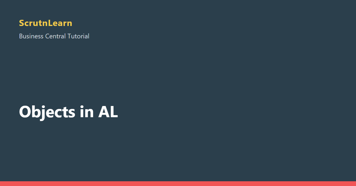 Objects in AL